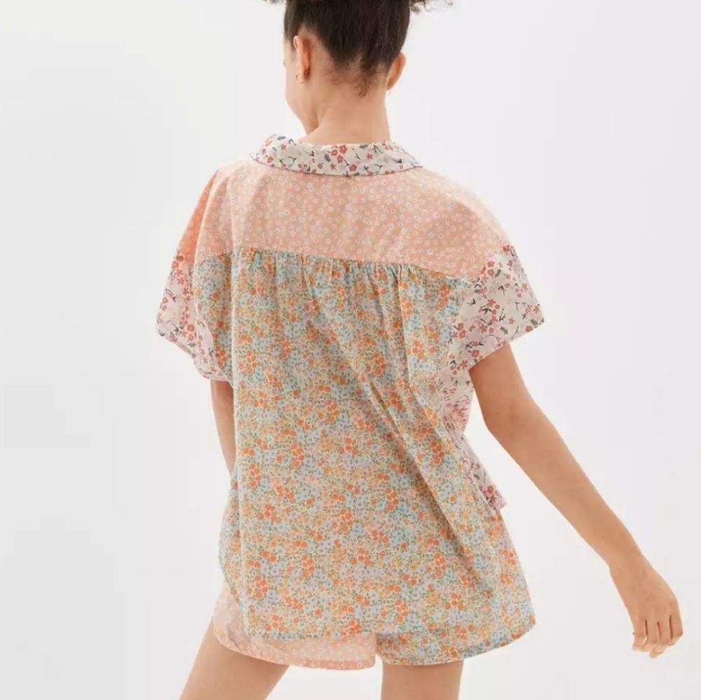 AE Oversized Resort Shirt XS - Picture 2 of 7
